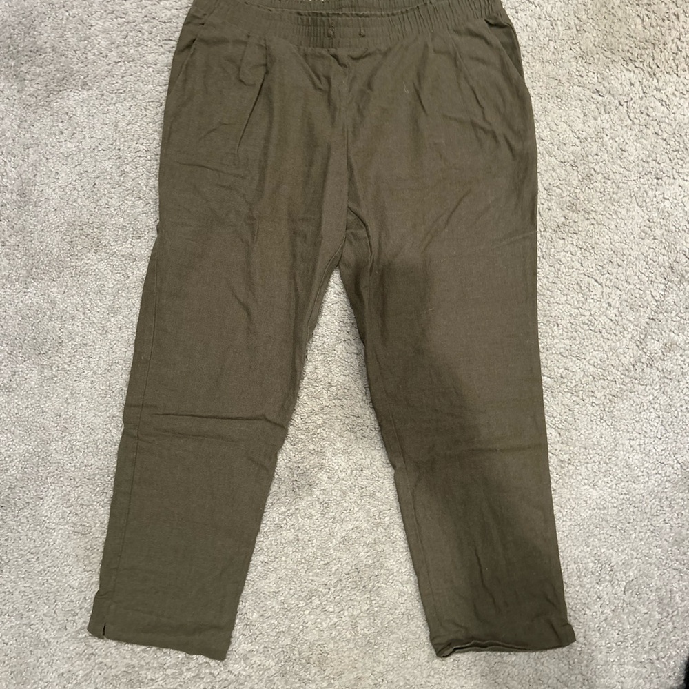 Soho Olive Green Chinos